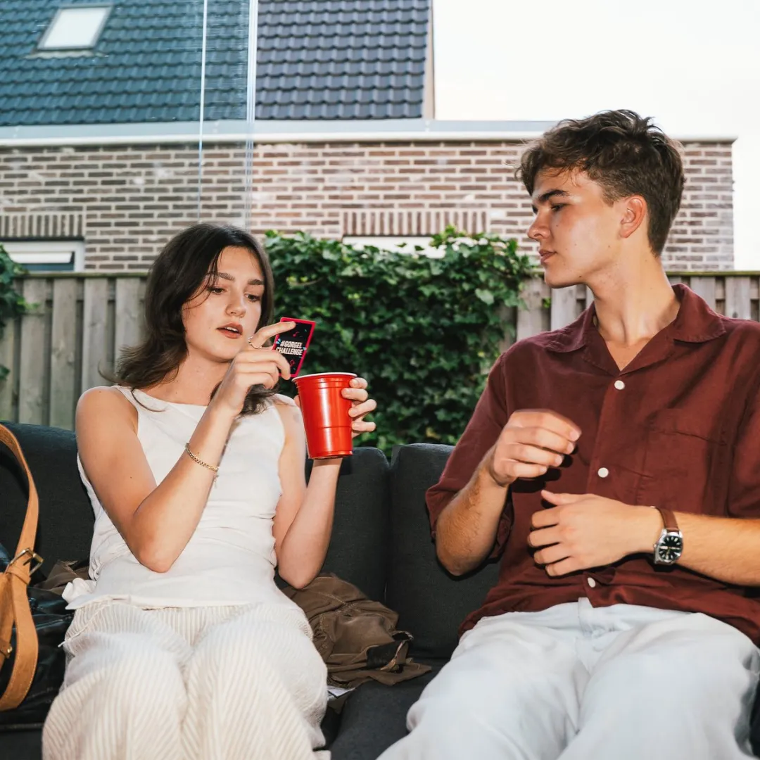 #GorgelChallenge - Partyspel - Kaartspel - Nederlandstalig