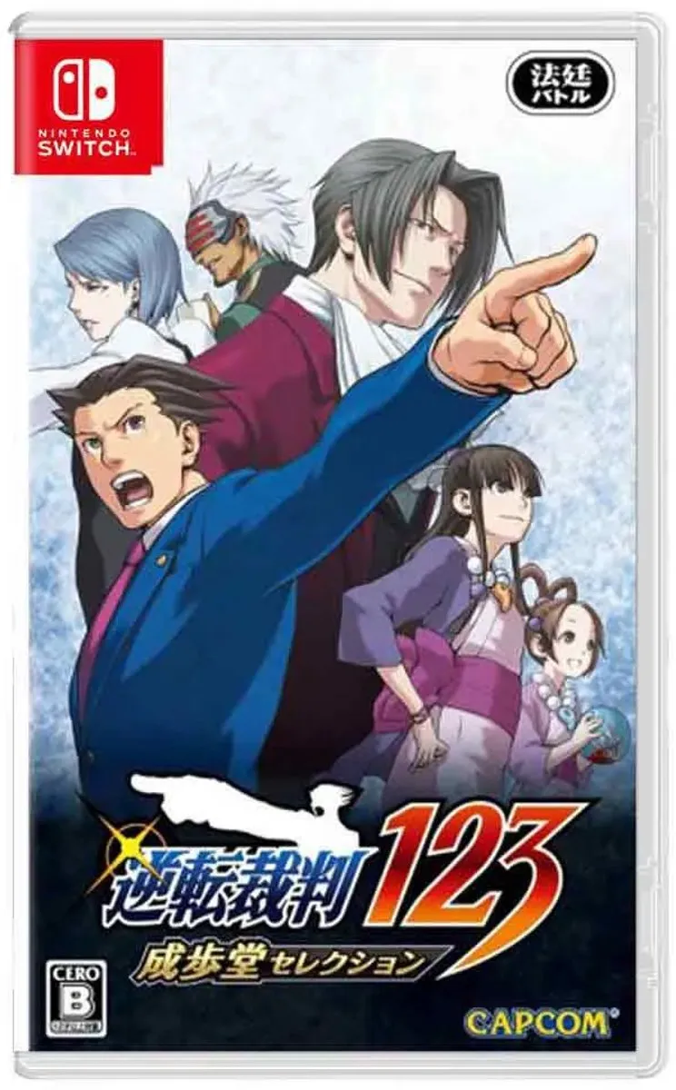 Capcom Ace Attorney Trilogy Nintendo Switch - Import Japan
