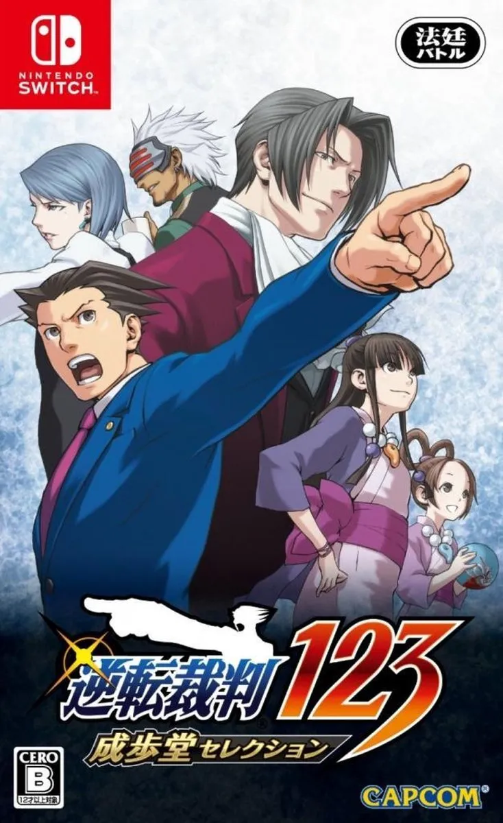 Capcom Ace Attorney Trilogy Nintendo Switch