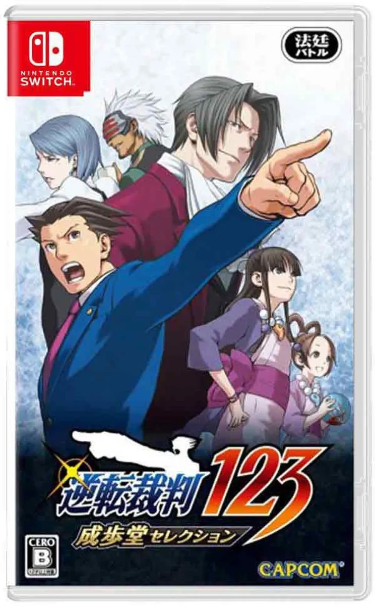 Capcom Ace Attorney Trilogy Nintendo Switch - Import Japan