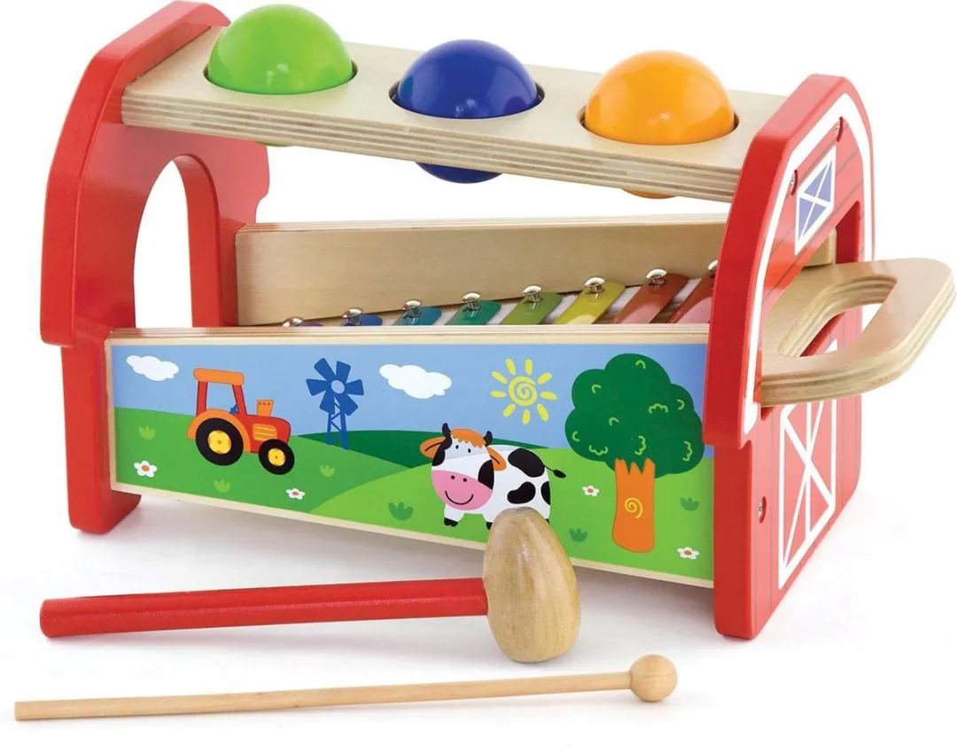 Viga Toys Hamerbalspel En Metallofoon VI50348