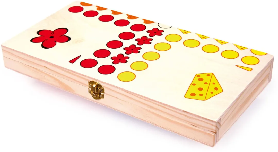 Small Foot Houten Ludo Dieren 7358 - 2-4 Spelers