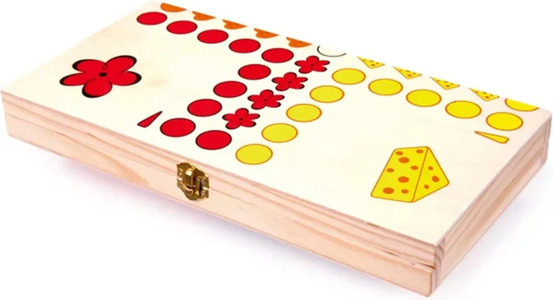 Small Foot Houten Ludo Dieren 7358 - 2-4 Spelers
