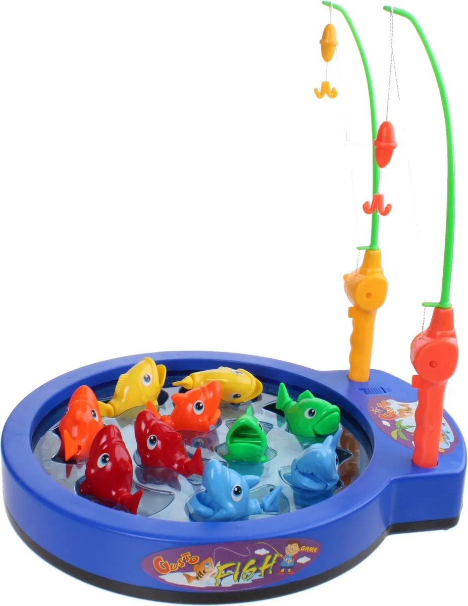 Johntoy Hengelspel 31cm - Blauw - MPN 99456