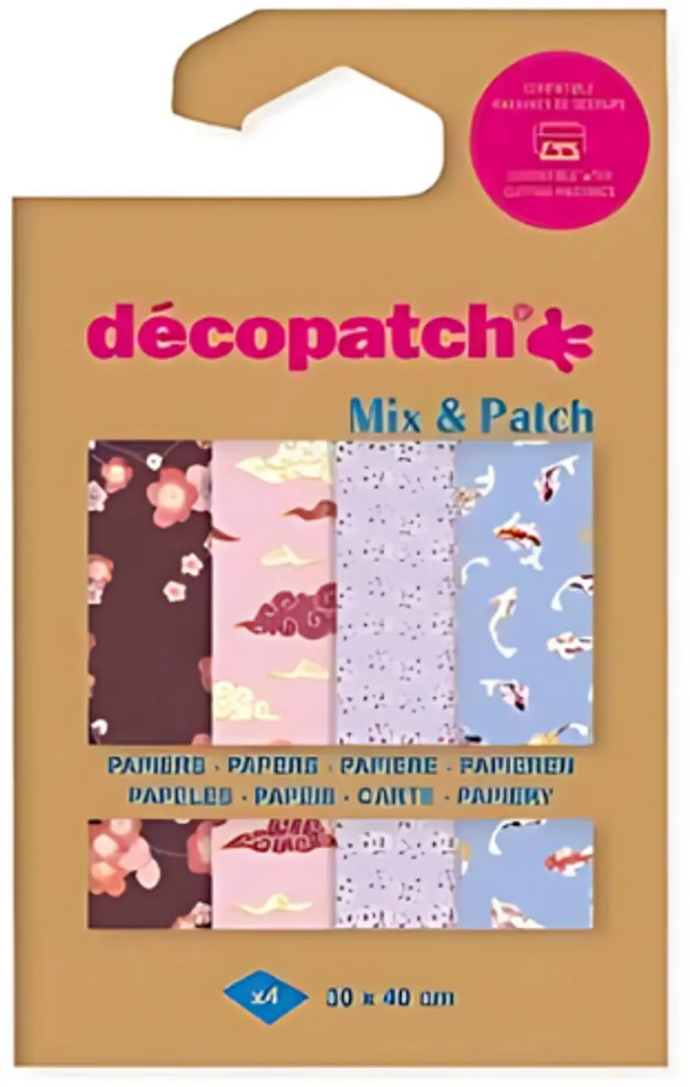 Decopatch Papier Mix & Patch Reis naar Japan