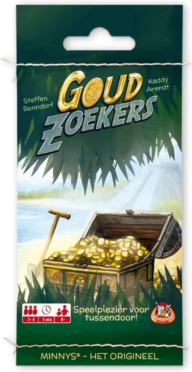 White Goblin Games Minnys Goudzoekers - Familiespel 2-6 Spelers