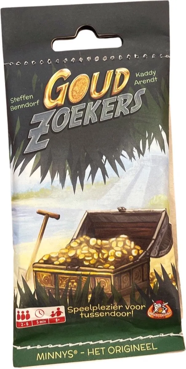 White Goblin Games Minnys Goudzoekers - Familiespel 2-6 Spelers