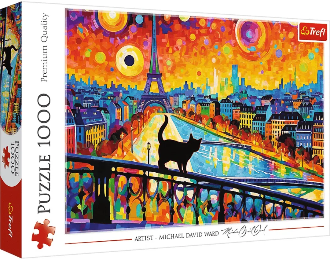 Trefl Legpuzzel Cat in Paris 1000 Stuks