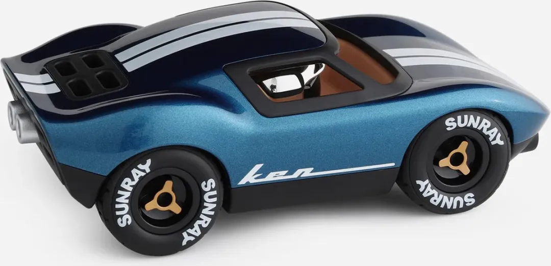 Playforever Ken Cash Speelgoedauto KEN64 - Blauw - afbeelding 6 van 6