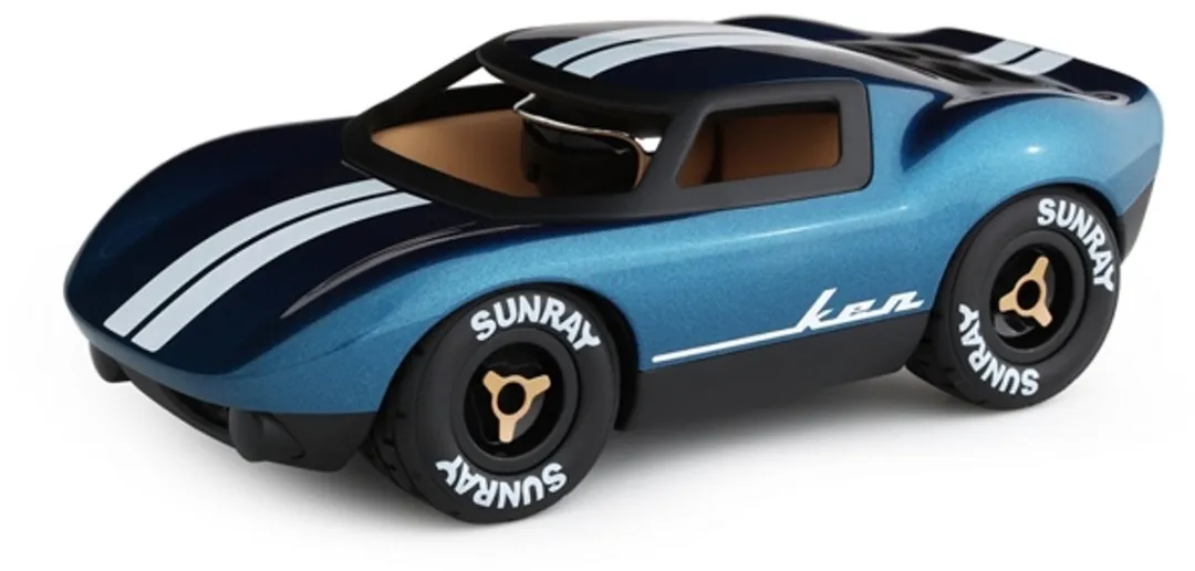 Playforever Ken Cash Speelgoedauto KEN64 - Blauw