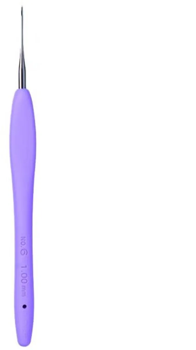 Clover Amour Haaknaald Staal 1.00mm - Multikleur - afbeelding 6 van 6