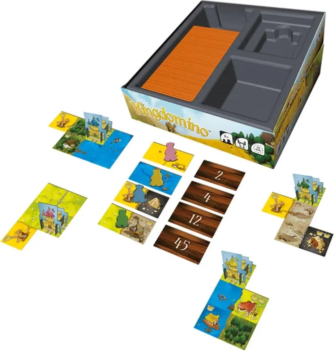 Geronimo Games Kingdomino BLU 090492 Bordspel - 2-4 Spelers