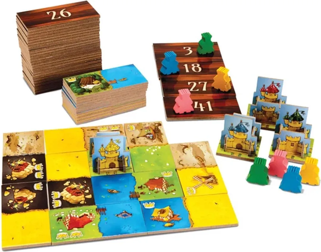 Geronimo Games Kingdomino BLU 090492 Bordspel - 2-4 Spelers