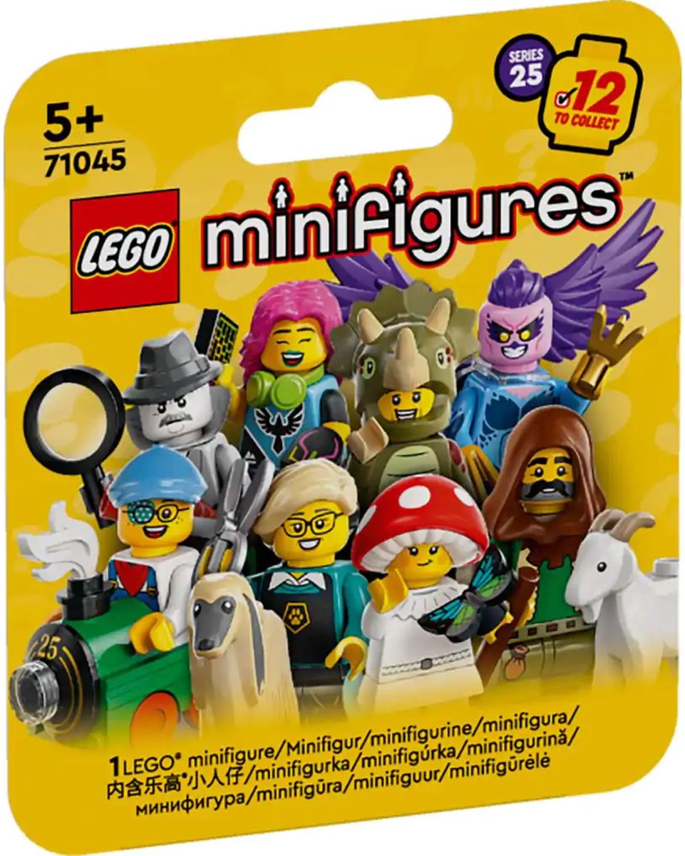 LEGO Minifigures 71045 - Series 25 Complete doos (36 stuks)