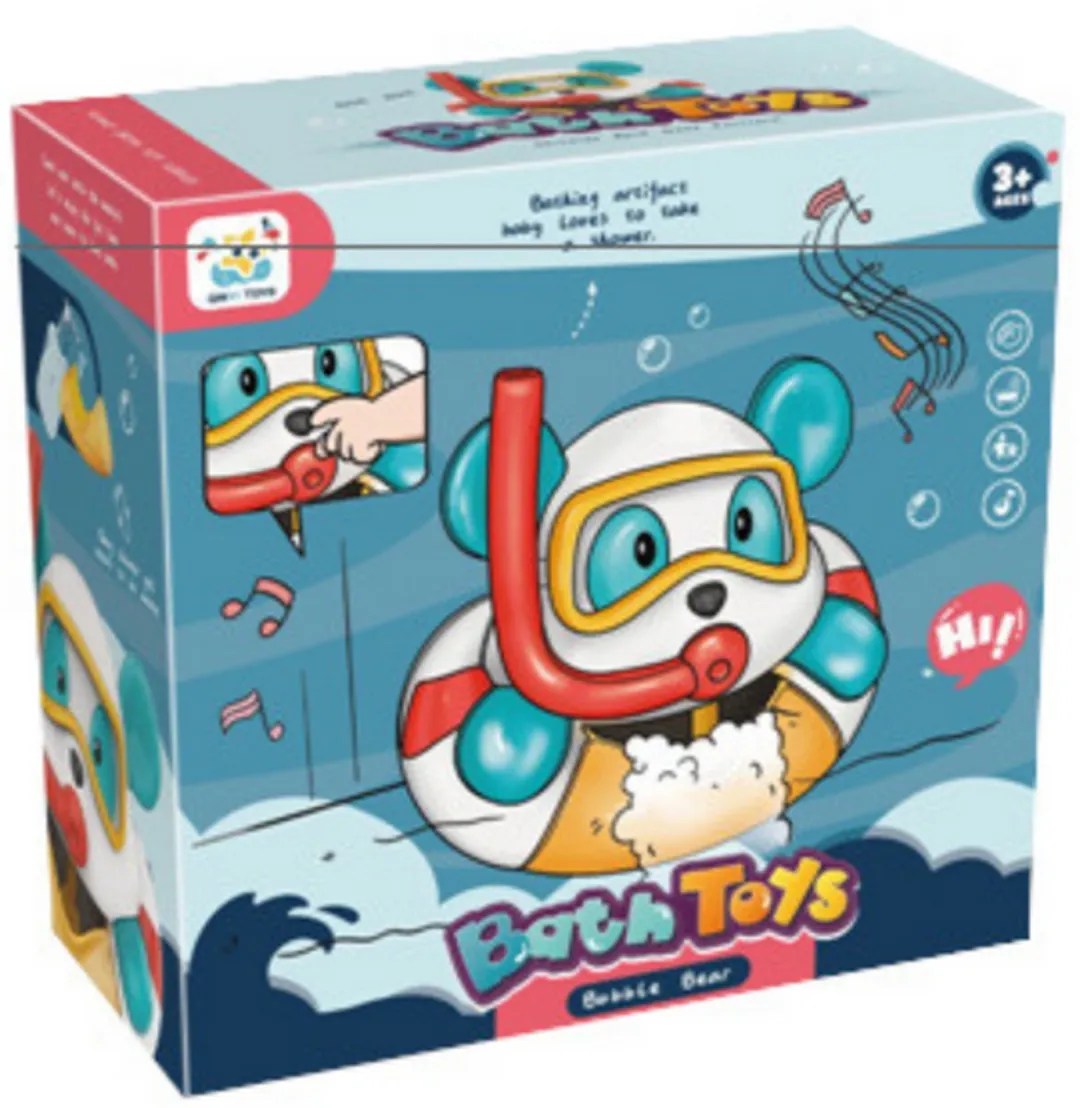 Lean Toys Bubble Generator Beer Badschuim Maker - Multicolor