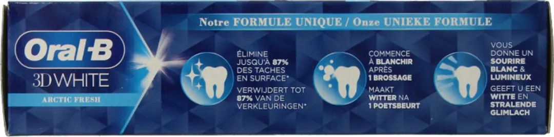 Oral-B 3D White Arctic Fresh Tandpasta 75ml