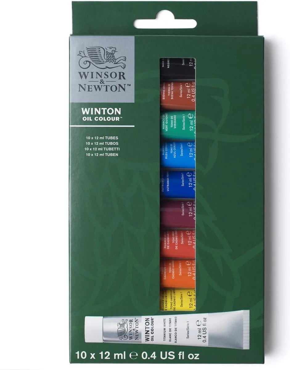 Winsor & Newton Winton Olieverf Set 10x12ml