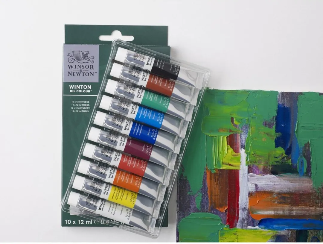 Winsor & Newton Winton Olieverf Set 10x12ml - 10 Kleuren