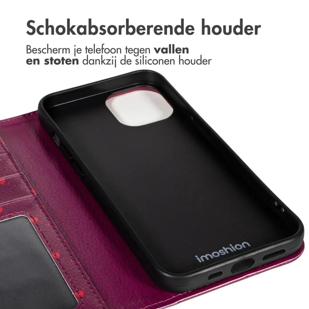 Imoshion iPhone 15 Hoesje - 3 Pasjes - Rood