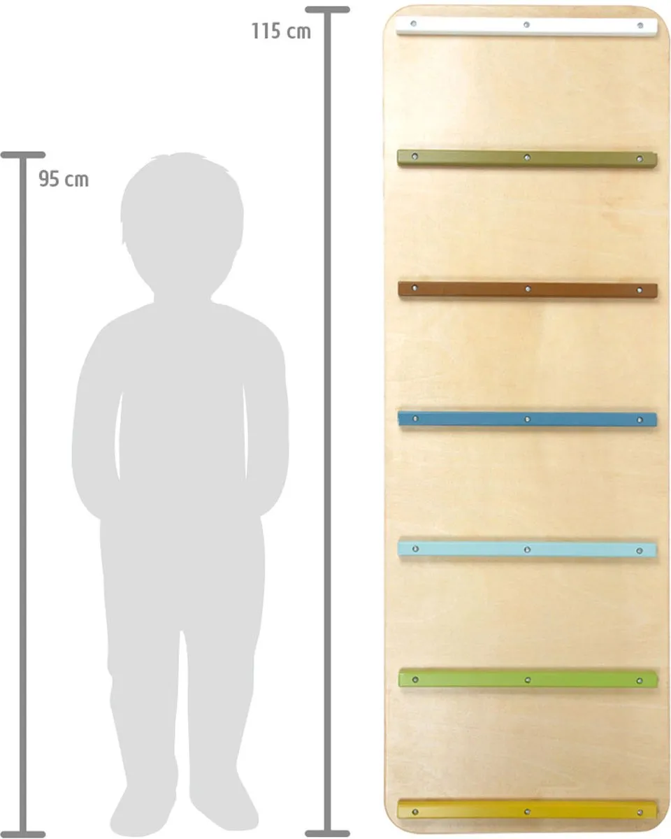 Small Foot Houten Klimbord Avontuur 3-in-1 - Multicolor