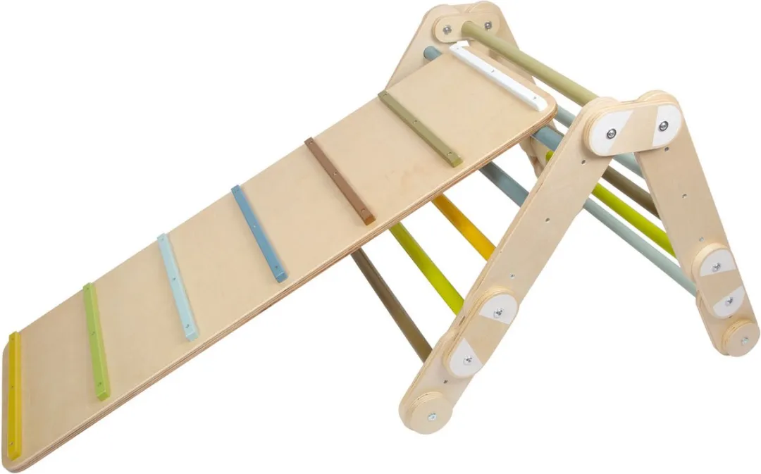 Small Foot Houten Klimbord Avontuur 3-in-1 - Multicolor
