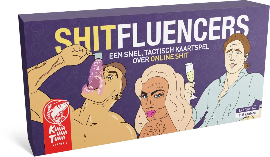 Kuna Una Tuna Games Shitfluencers Nederlandstalig Partyspel