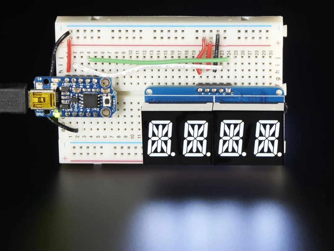 Adafruit Quad Alphanumeric Display 2157