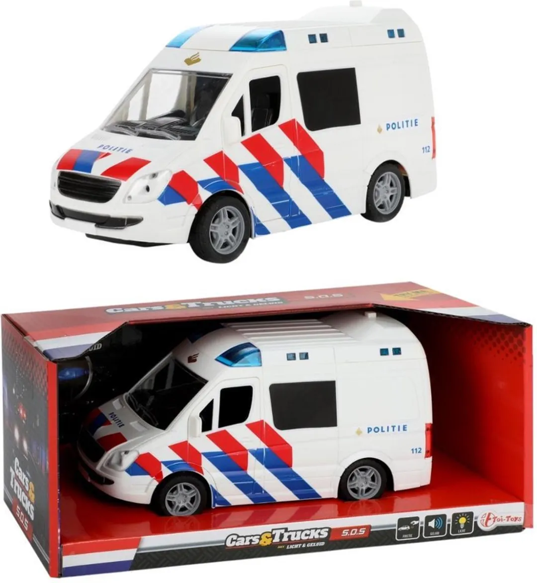 Toi-Toys Politiebus Licht & Geluid 23415B