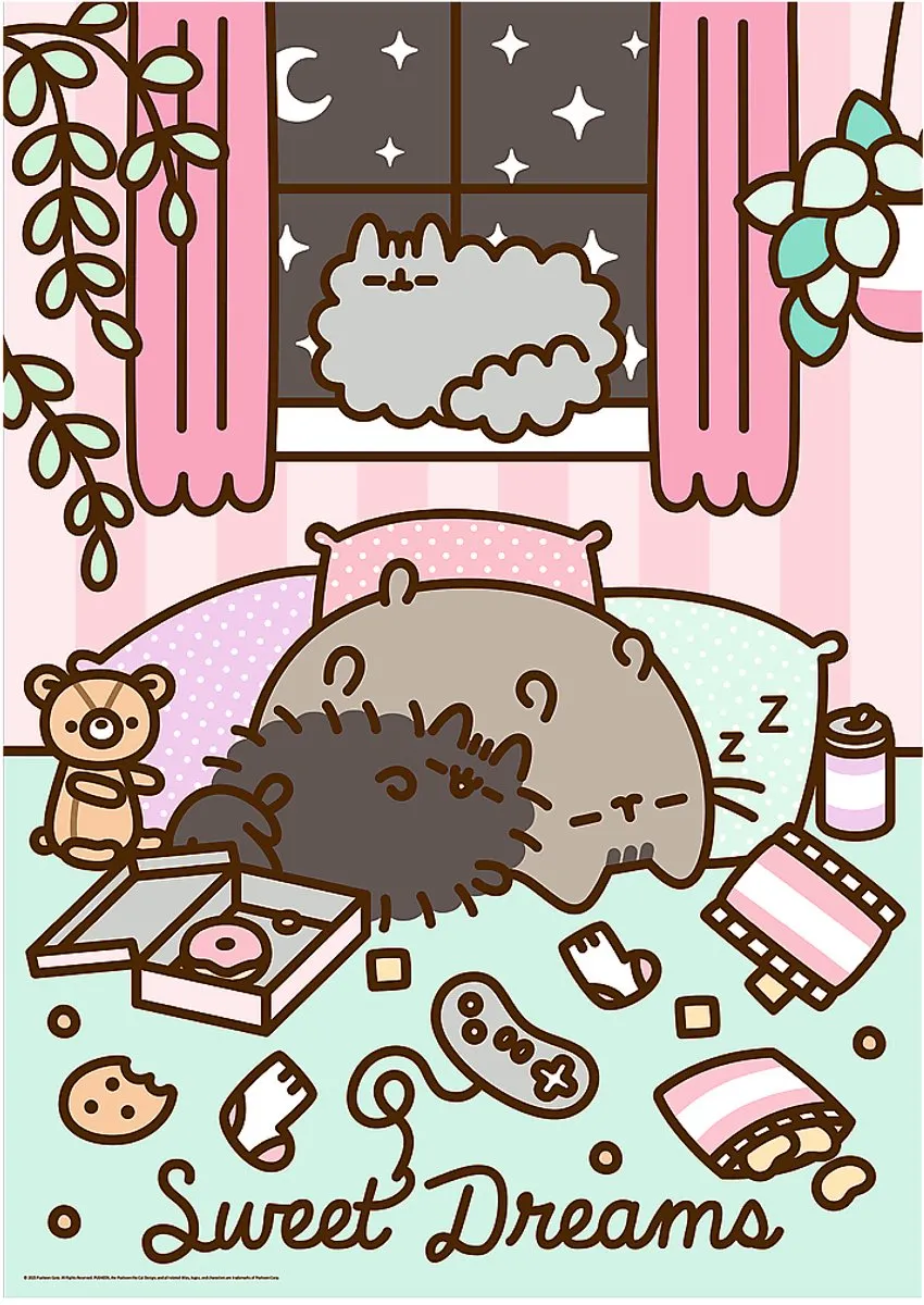 Trefl Pusheen Premium Plus Quality 1000 Puzzel - 1000 Stuks - Multi