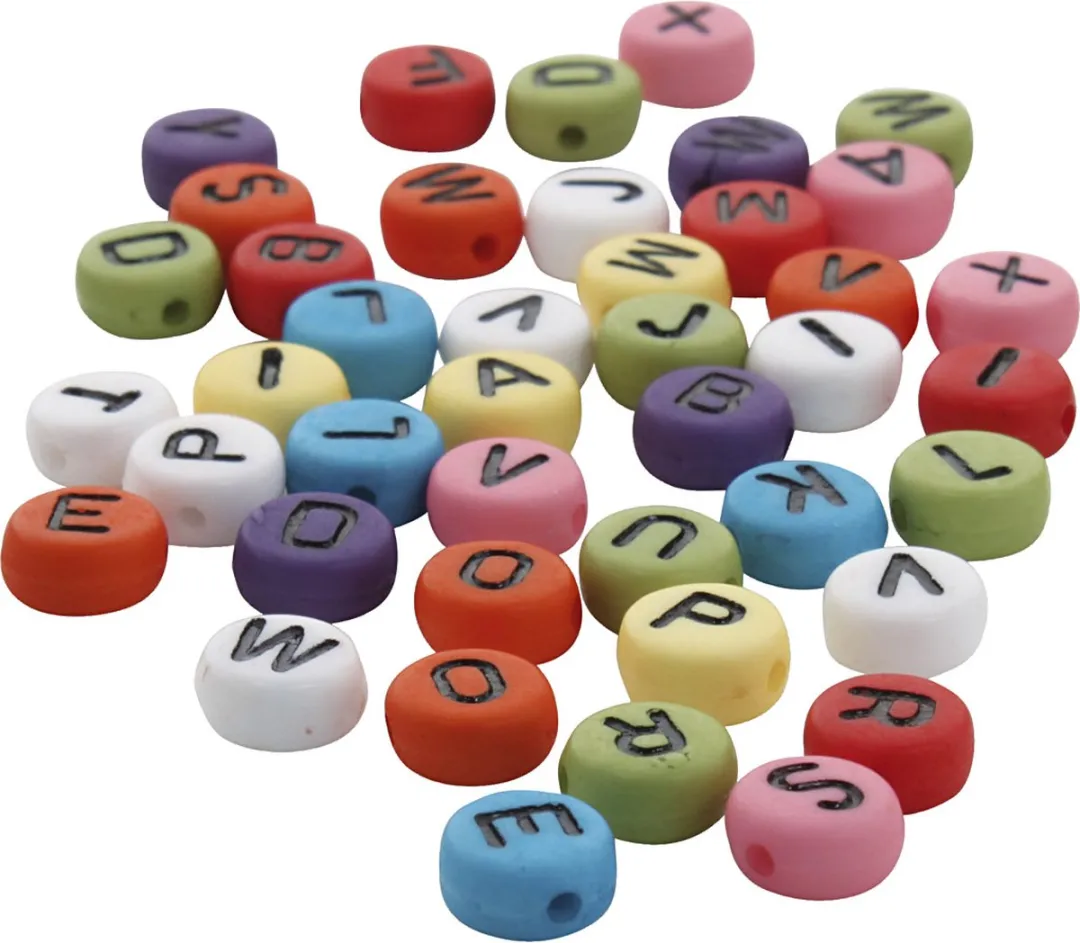 Creativ Company Ronde Letterkralen 7mm