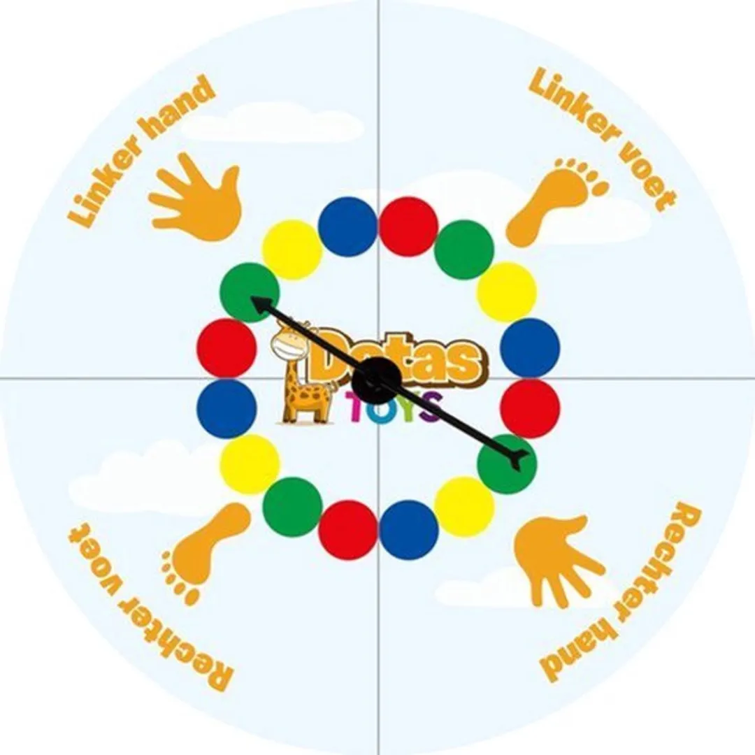 DotasToys® Wervelwind Spel - Vloerspel Kinderen - Spellen, Spelletjes, Familiespel