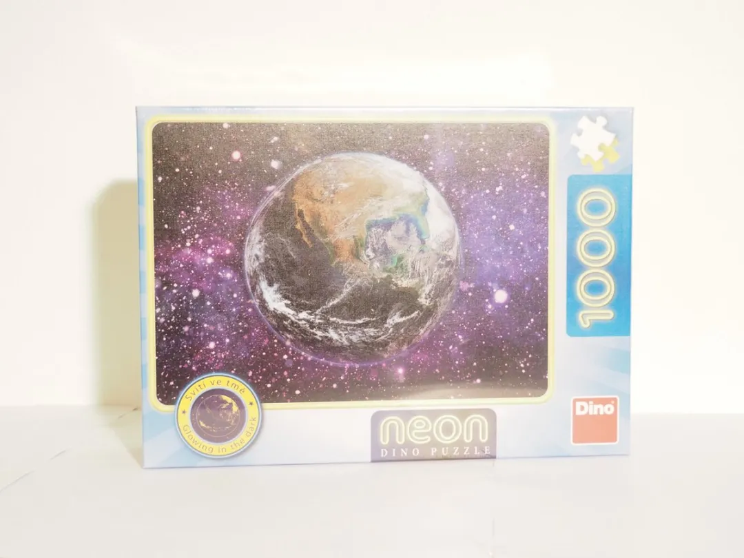 Dino Toys Puzzel Aarde 1000 Stuks - Neon
