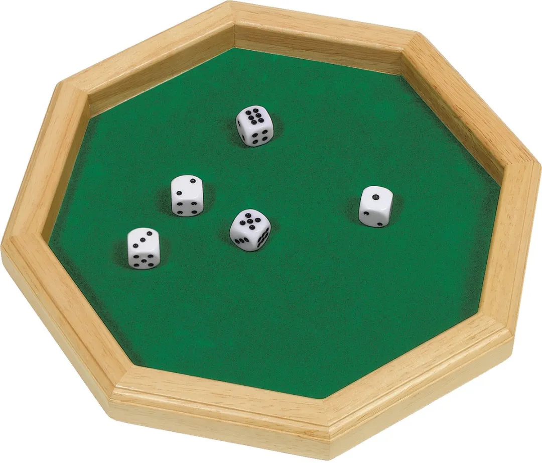 Goki Dice Plate Multicolor
