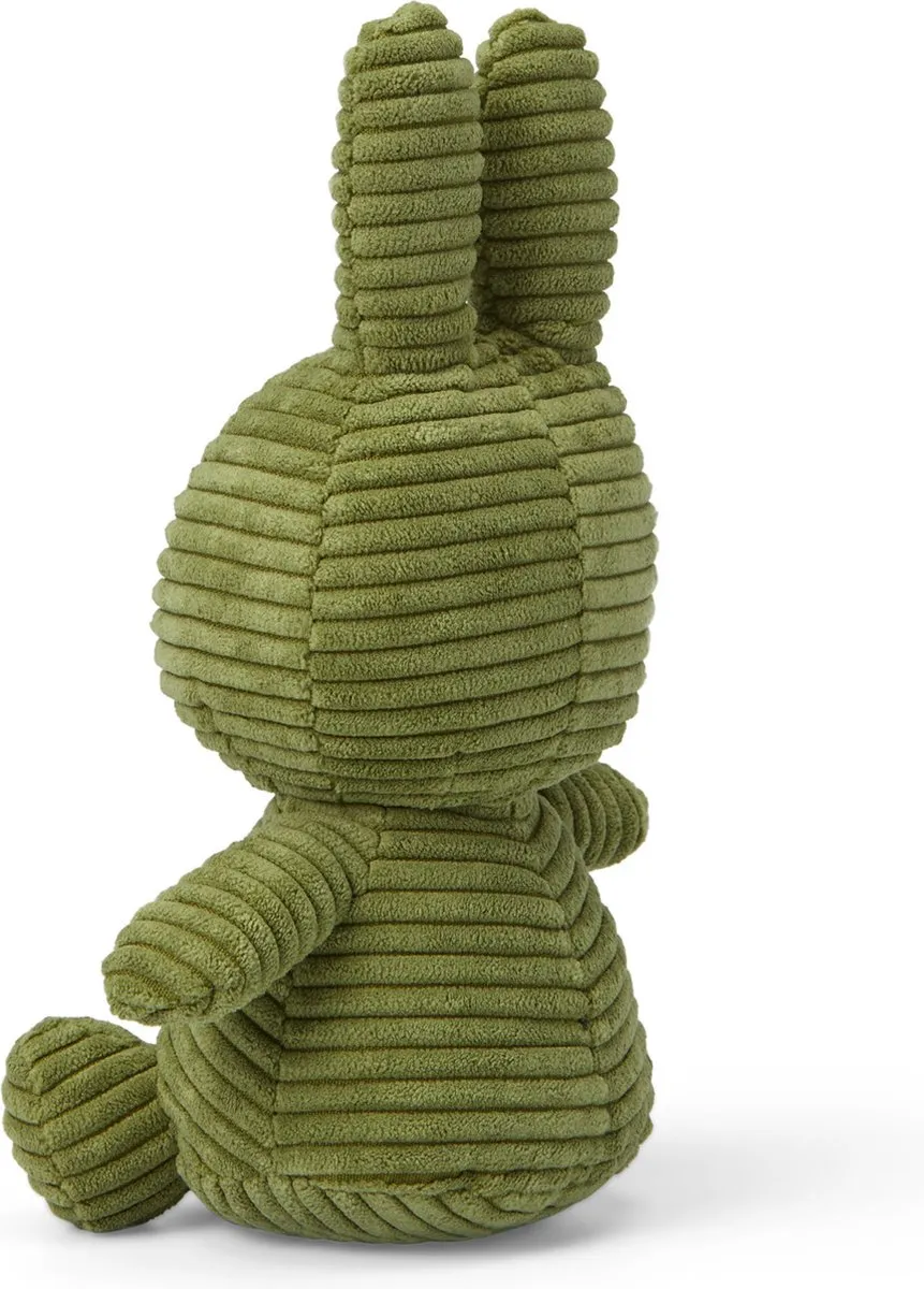 Nijntje Corduroy Knuffel - 23cm - Olive Green