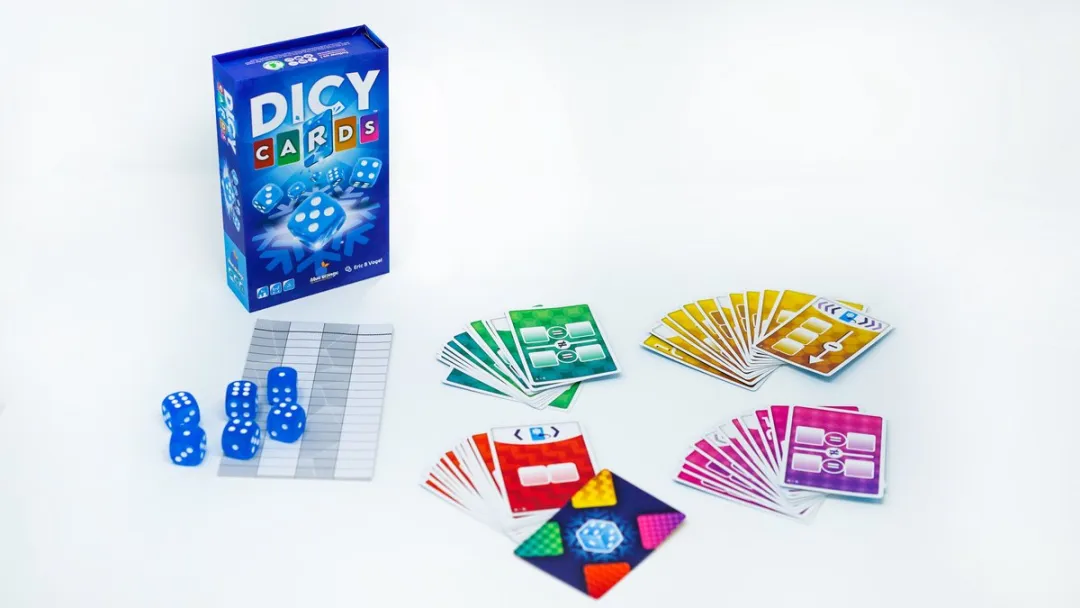 Geronimo Games Dicy Cards Dobbelspel - 2 tot 4 spelers