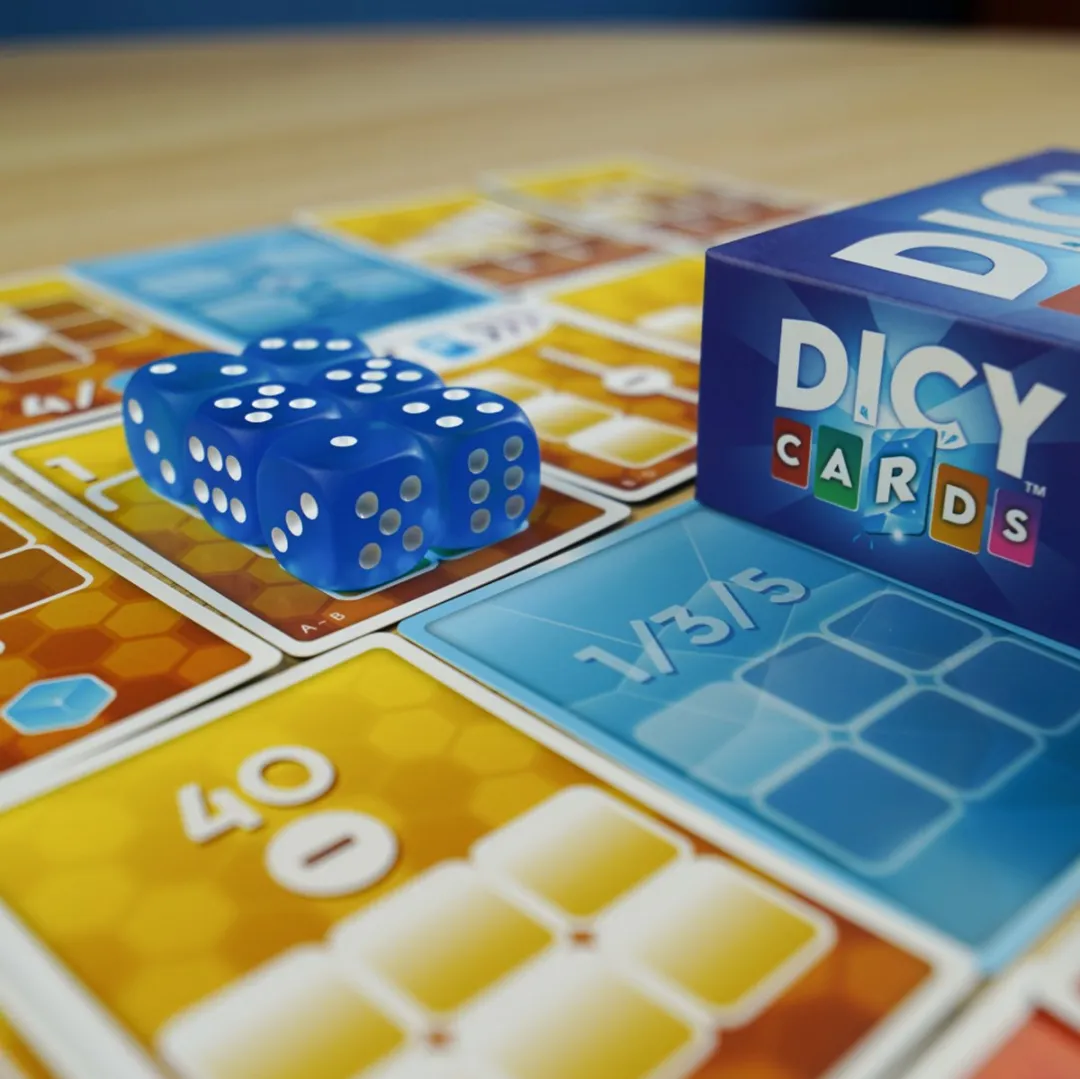 Geronimo Games Dicy Cards Dobbelspel - 2 tot 4 spelers