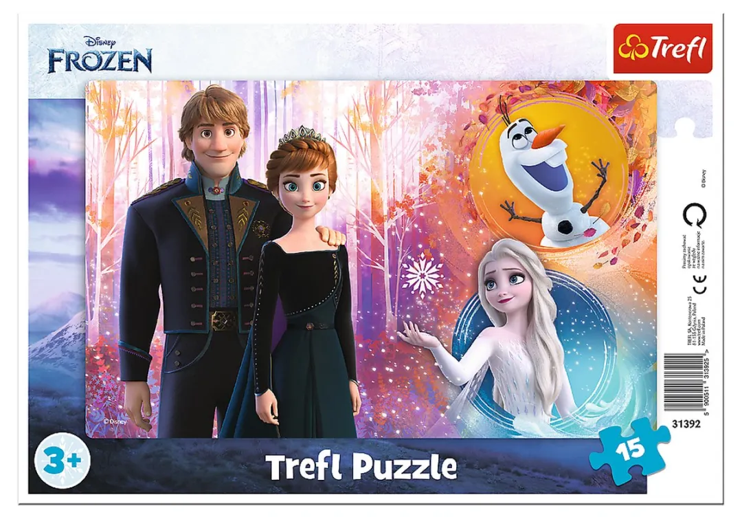 Trefl Frozen Happy Memories Puzzel 15 Stuks