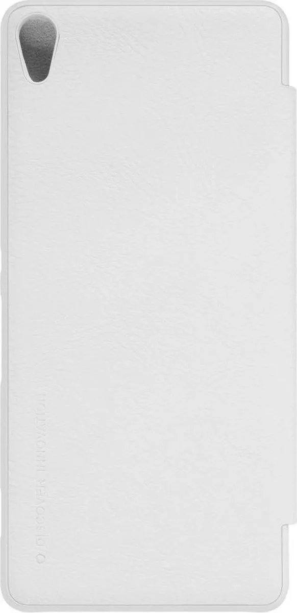 Nillkin Qin Leather Booktype Hoes Sony Xperia XA - Wit