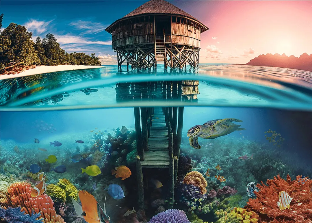 Trefl Ocean Gateway Puzzel 500 Stuks - Multicolor