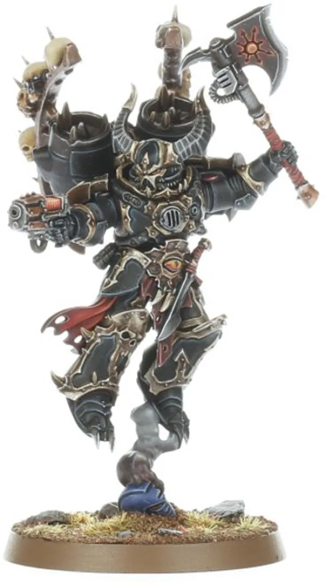 Games Workshop Warhammer 40K Chaos Lord met Jump Pack 43-101