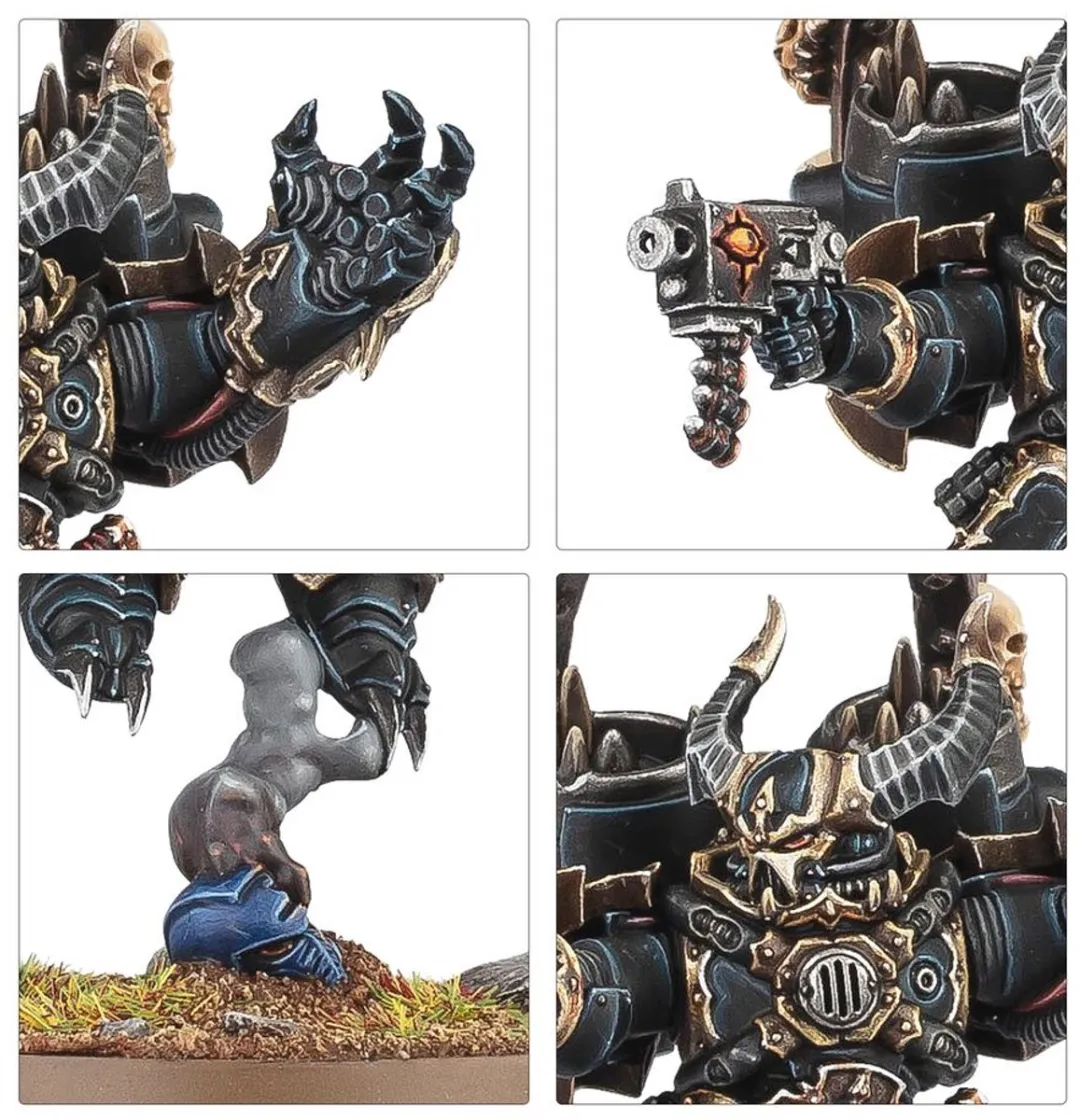 Games Workshop Warhammer 40K Chaos Lord met Jump Pack 43-101