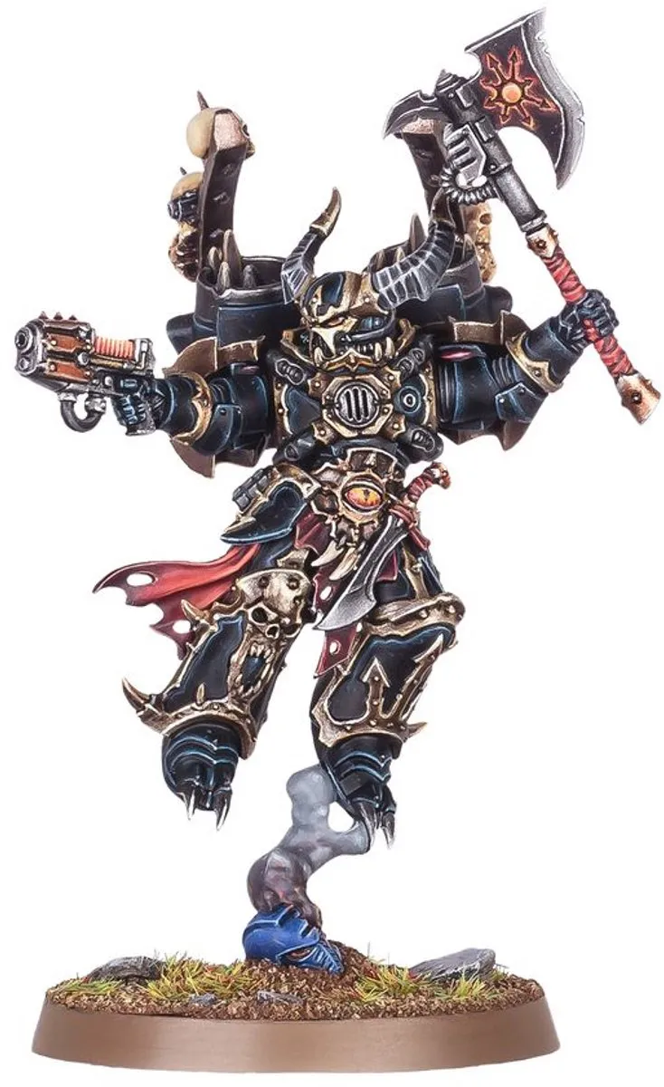 Games Workshop Warhammer 40K Chaos Lord met Jump Pack 43-101 - afbeelding 6 van 6