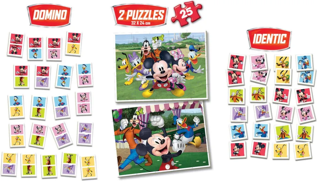 Educa Mickey & Friends Superpack - Multicolor