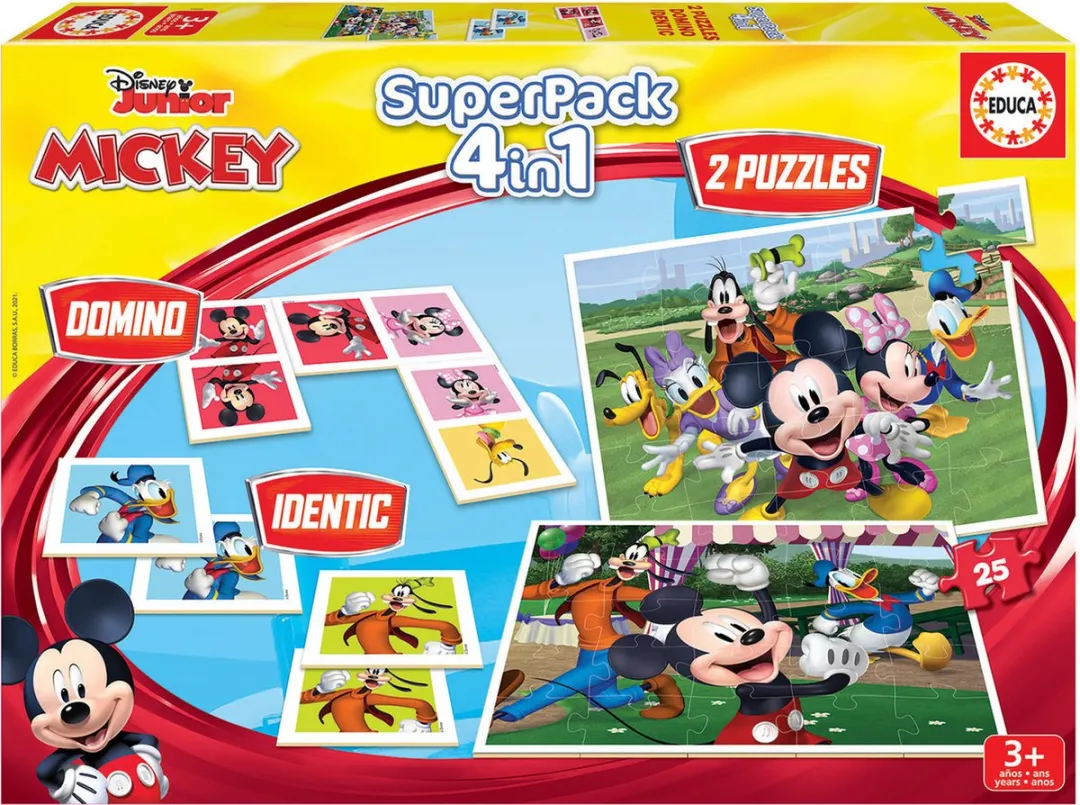 Educa Mickey & Friends Superpack