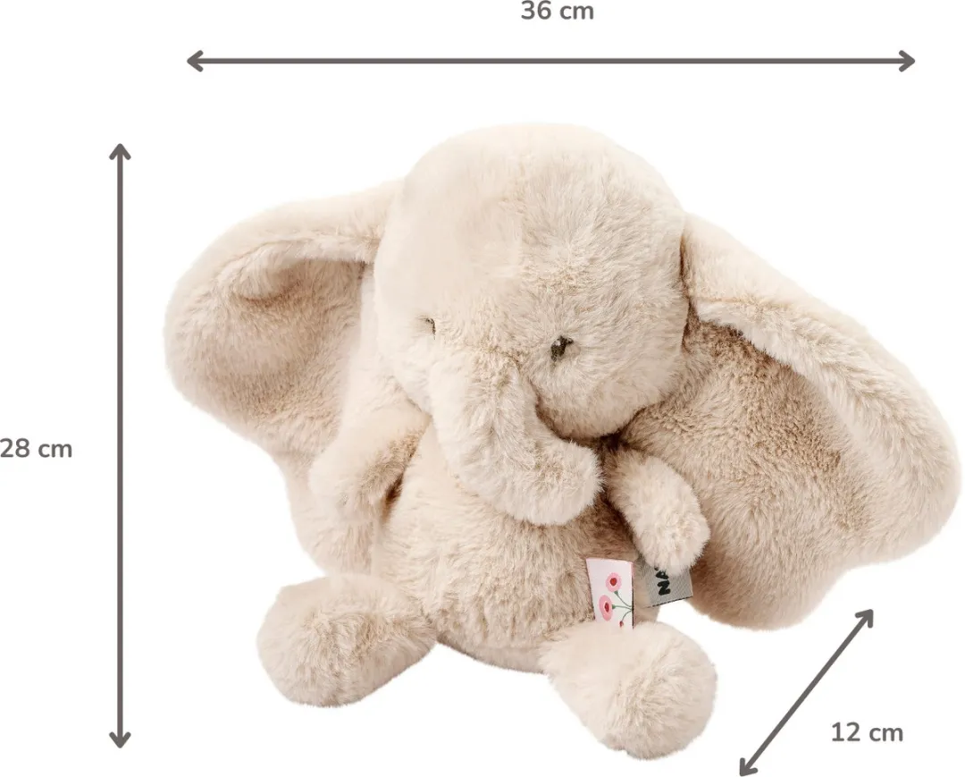 Nattou FanFan Knuffel Olifant 30cm - Zand