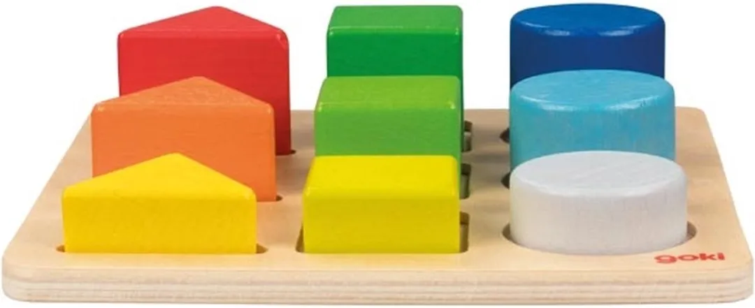 Goki Colour and Shape Board 58753 - Multicolor - afbeelding 3 van 3