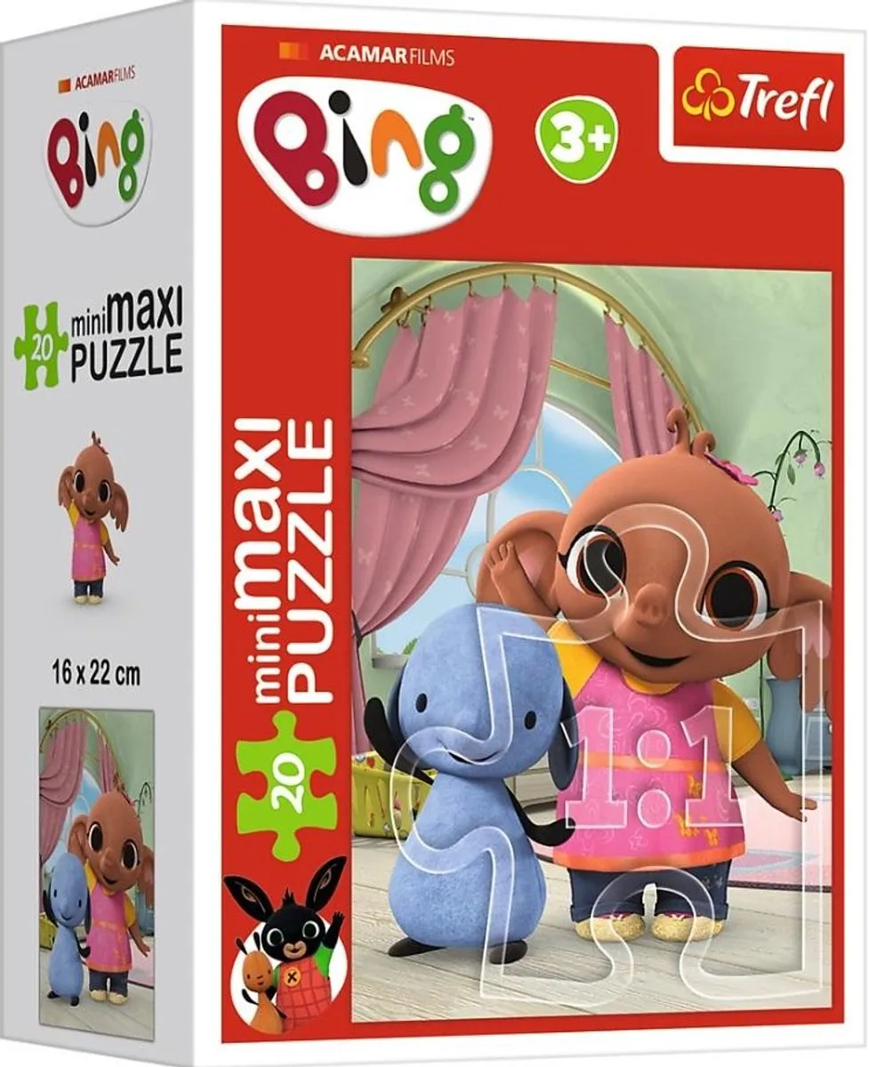 Trefl Puzzle MiniMaxi Binga 20 Stuks