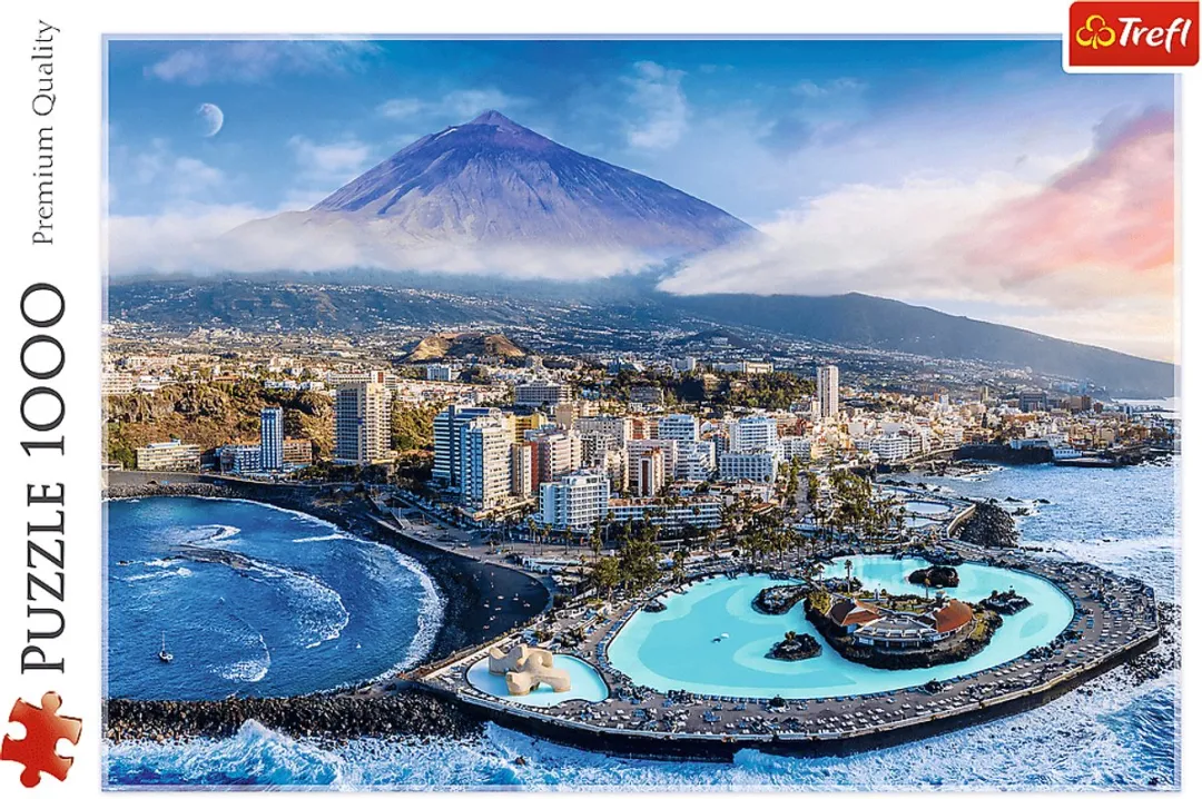 Trefl Puzzel Tenerife Landschap 1000 Stuks - Multicolor