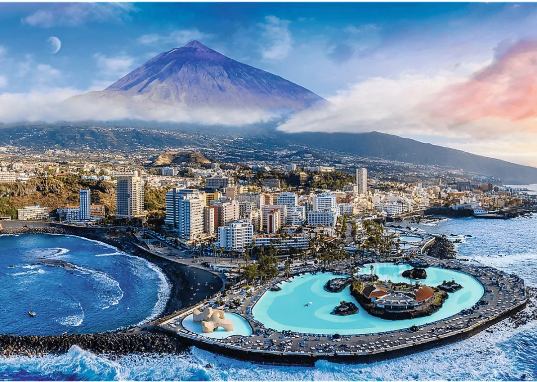 Trefl Puzzel Tenerife Landschap 1000 Stuks - Multicolor