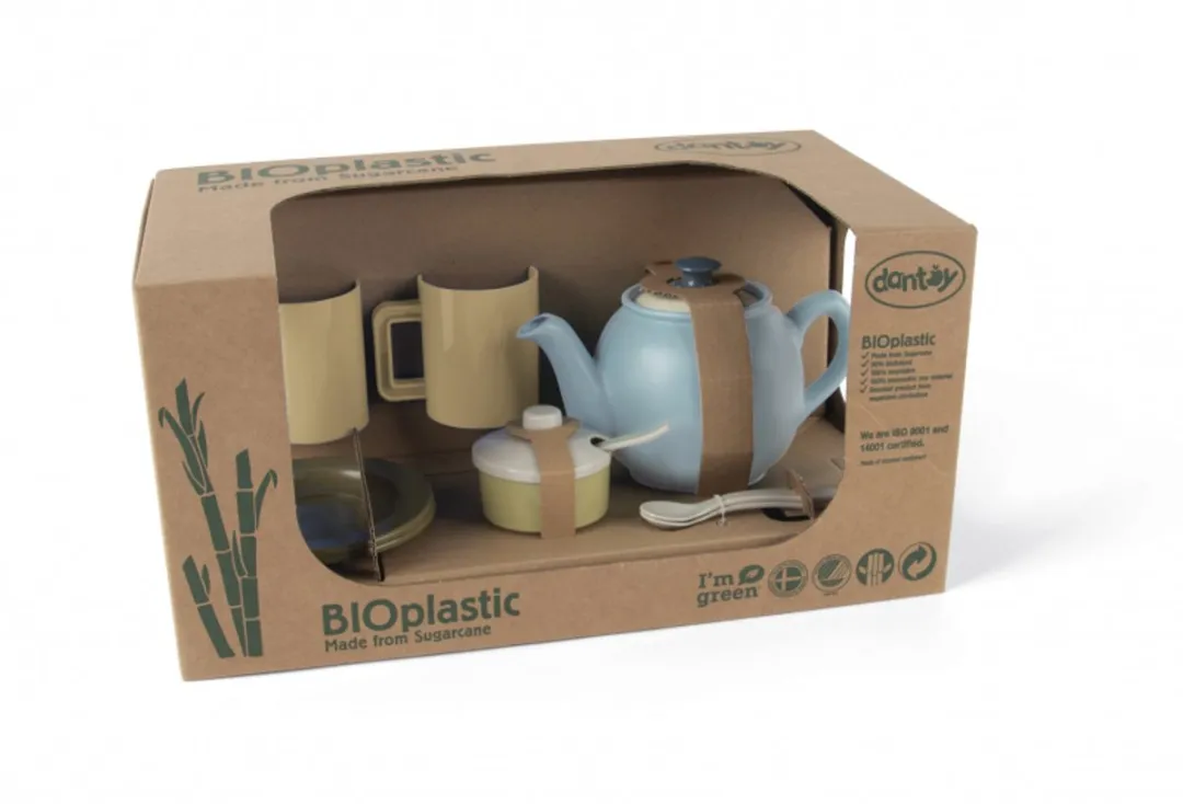 Dantoy BIOplastic Theeservies - Multicolor